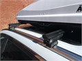 Багажник Peugeot 5008, 2017- (интегрир. рейлинги) аэродинамич. черная дуга, арт.7008+6028 6673