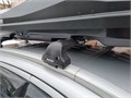 Багажник Peugeot 5008, 2017- с интегрир. рейлингами (аэро черный), 20534+20850 Rollster 6677
