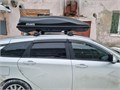 Багажник Peugeot 5008, 2017- с интегрир. рейлингами (аэро черный), 20534+20850 Rollster 6677