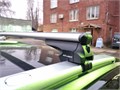 Багажник для Chery Tiggo 4 с 2024- (интегрир. рейлинги) аэродинам. дуга, арт.7008+8827 6717